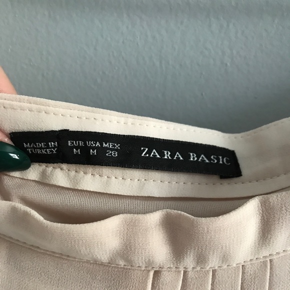 Zara Sheer Maxi Skirt with Side Slits - Picture 3 of 4